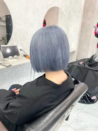 ショート 🦋ハイトーン🦋 石山 希理🦋のヘアスタイル