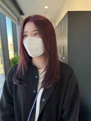 セミロング カラー GO TODAY SHAiRE SALON 町田店所属・🫧大森 知夏🫧のヘアスタイル