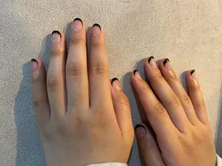 カラー ネイル scre as Etelのネイルデザイン