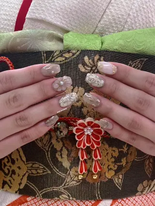 ネイル 3dパーツ/流行り 👧shushu❤️のネイルデザイン