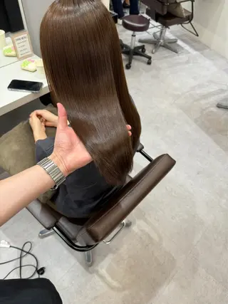 ミディアム 髪質改善×韓国ヘア HIROのヘアスタイル