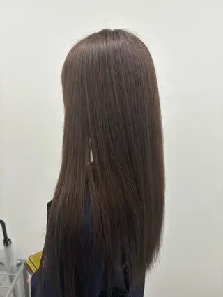 ロング カラー モテ髪💕ハイトーン ベージュ yuriaのヘアスタイル