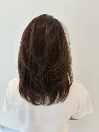 セミロング moiBlanc所属・moi blanc/ Aoyagiのヘアスタイル