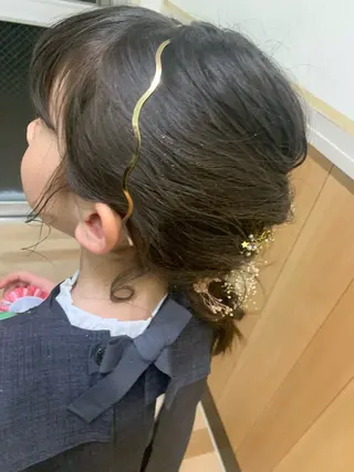 ヘアアレンジ キッズ ANCHOR所属・美髪になりませんか? ,,mikuのヘアスタイル