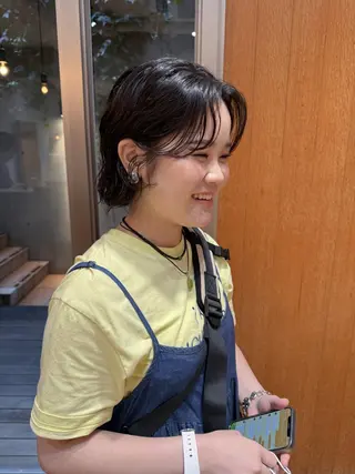 ショート パーマ 大橋 芽衣のヘアスタイル