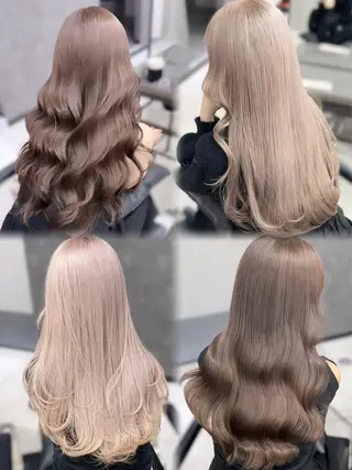 ロング カラー Kvell & Co.所属・ℎ𝑎𝑛𝑎 ♡のヘアスタイル
