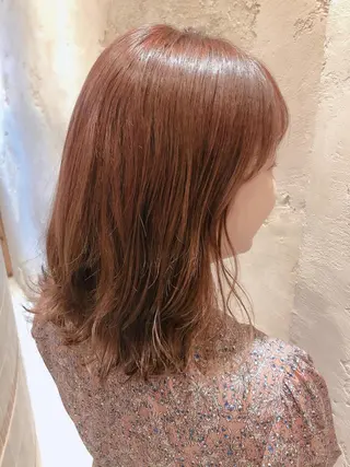 ミディアム 代表山口ひな 髪質改善のプロのヘアスタイル