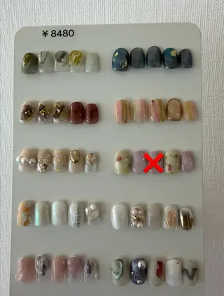 ネイル 自由が丘サロン あやめ💅のネイルデザイン