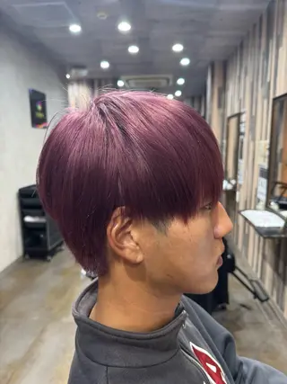 カラー メンズ 毛流れ/シャドウ 🇰🇷AYATOのヘアスタイル