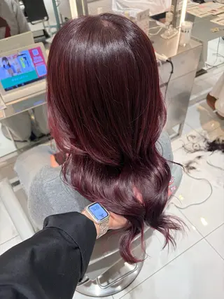 ロング カラー パーマ ヘアアレンジ メンズ .⋆⟡💖 Marin💖⟡⋆.のヘアスタイル