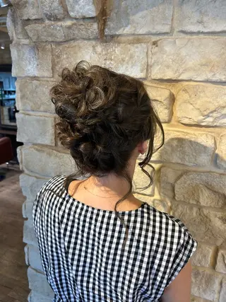 ヘアアレンジ Mei /オリーブ カラー/アレンジのヘアスタイル