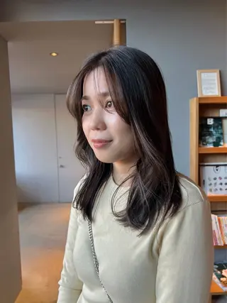 セミロング cocoro /レイヤーカットのヘアスタイル