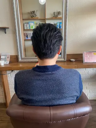 ショート Hair & Eyelash Riche所属・肥田 夕蘭のヘアスタイル