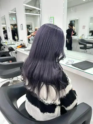 ロング カラー 韓国ヘア🇰🇷🎀 みきのヘアスタイル