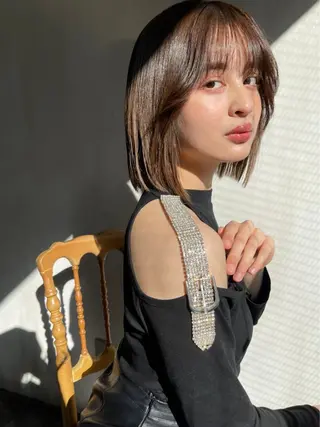 ミディアム 韓国 / 中国ヘア 🦋Noniのヘアスタイル