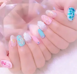 ネイル 🩵池袋heart nail🩵のネイルデザイン