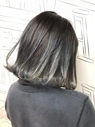 ミディアム カラー レイヤー⭐️カラー ⭐️平川雅史のヘアスタイル