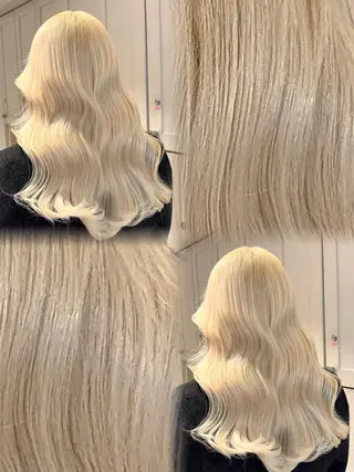 ロング カラー ベレーザ渋谷所属・圧倒的クオリティのブ リーチ/Tomokiのヘアスタイル