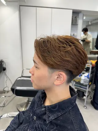 ショート パーマ メンズ GROOMER/S TOKYO for mens salon所属・常松 信二のヘアスタイル