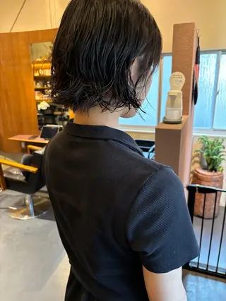 ショート パーマ Chiho / 梅田 / ボブ/ パーマのヘアスタイル