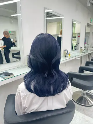 カラー 韓国うる艶ベージュ 🤎まなかのヘアスタイル