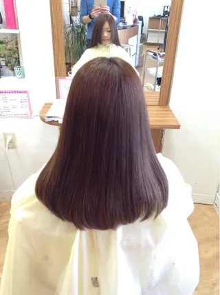 セミロング 縮毛矯正◇髪質 改善✨松下直揮のヘアスタイル