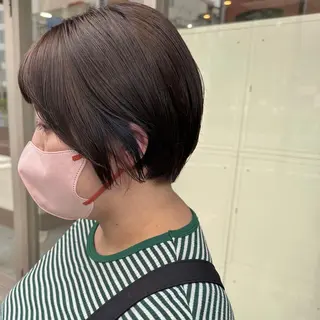 ショート カラー 高橋 みく/ minim 暖色のヘアスタイル