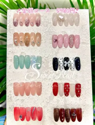 ネイル Sweet nail所属・坂本 みほのネイルデザイン