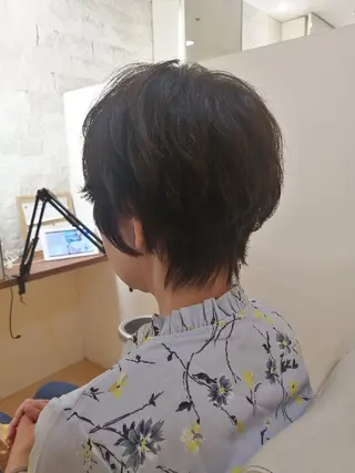 ショート 鈴木 さやかのヘアスタイル