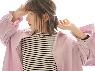 ショート カラー ヘアアレンジ WHOLE所属・花井 啓好のヘアスタイル