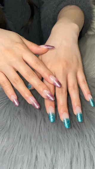 ネイル RICO NAIL所属・RICO Nail パーツつけ放題🌈のネイルデザイン