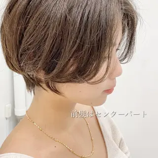 ショート カラー ヘアアレンジ 似合わせ専門美容師 なかじまのヘアスタイル