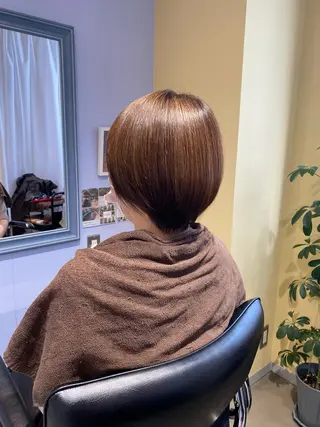 ショート カラー 🌸スパ・ヘアカラー ソメソメソメサン🌸のヘアスタイル