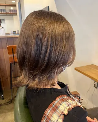 ショート カラー china/ボブ ブリーチカラーのヘアスタイル