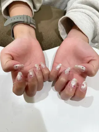 ネイル 🐶 🐾のネイルデザイン