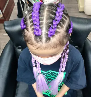 セミロング あびこ amiのヘアスタイル