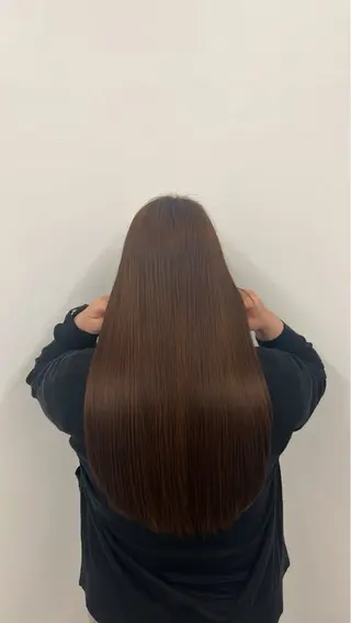 ロング カラー Hair salon  en所属・透明感カラー/ナナミ 💛のヘアスタイル