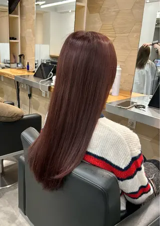 セミロング カラー 森珀斗/表参道 /ショート/ボブのヘアスタイル