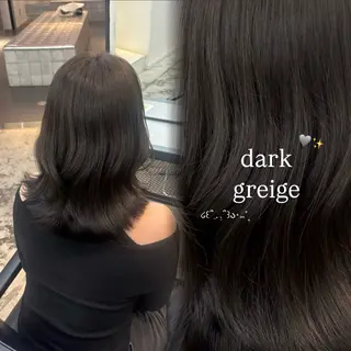 セミロング カラー ハイトーン sala 透明感🎀💭のヘアスタイル