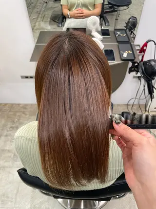 ミディアム an🦋ショートボブ 【蔵前】のヘアスタイル