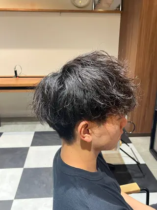 ショート パーマ メンズ 🎧メンズパーマ特化 /RUI🎧のヘアスタイル