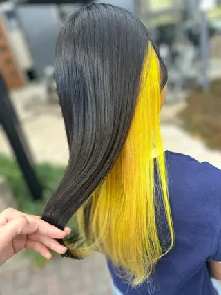 ロング カラー キッズ LOPEZ LAB所属・🦁LOPEZLAB /RUNA🌙のヘアスタイル