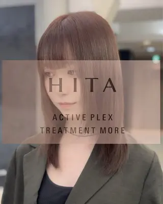 セミロング 全国No.1歴あり HINATA🥇のヘアスタイル