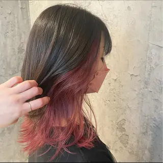 カラー 〖 韓国hair 〗 室岡　咲希のヘアスタイル