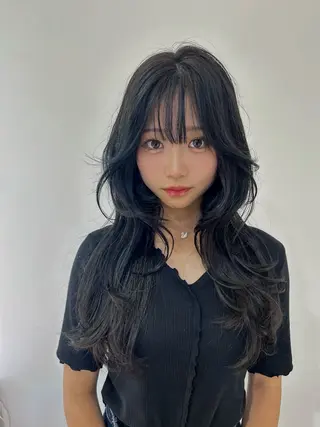 セミロング 髪質改善大阪/ 酸性縮毛矯正/ゆうとのヘアスタイル