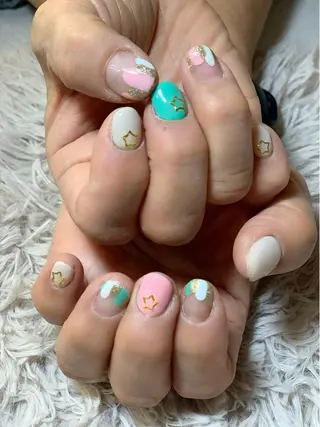 ネイル Niko.nail所属・☆ YOSHIEのネイルデザイン