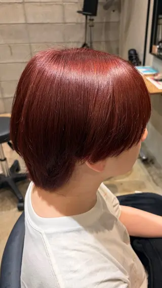 ショート メンズ みわ/博多 ブリーチ/メンズヘアのヘアスタイル