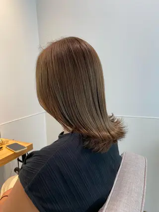セミロング カラー CURIO/南船場 /RIN💈🍎のヘアスタイル