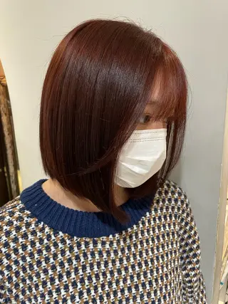 ショート Null 表参道所属・岩下昂世/ ハイトーン/デザインのヘアスタイル