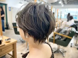 ショート カラー 前田 健太のヘアスタイル